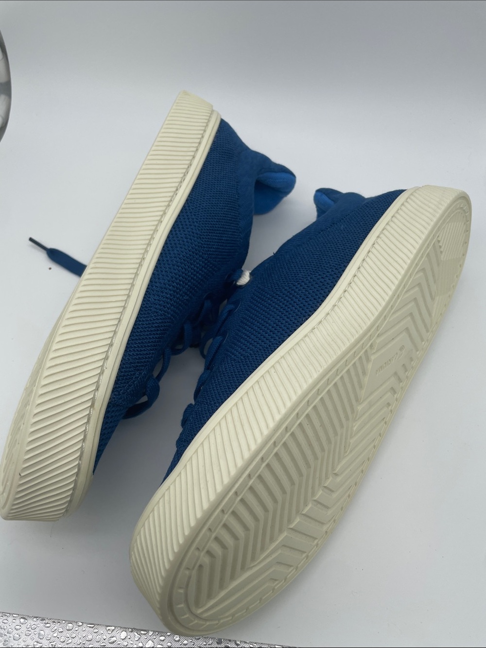 Cariuma Ibi Knit Royal Blue Canvas Sneakers W9.5 NWT - Picture 7 of 8